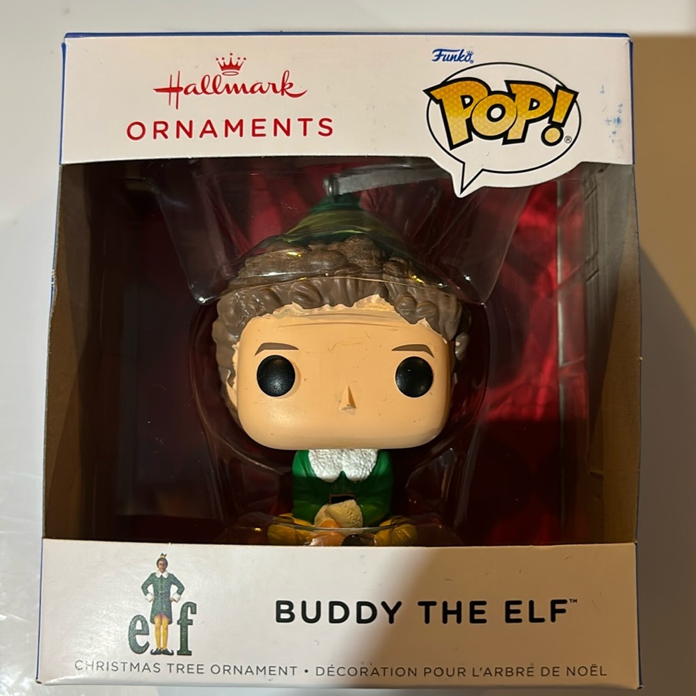 Buddy, the elf Hallmark Christmas ornaments